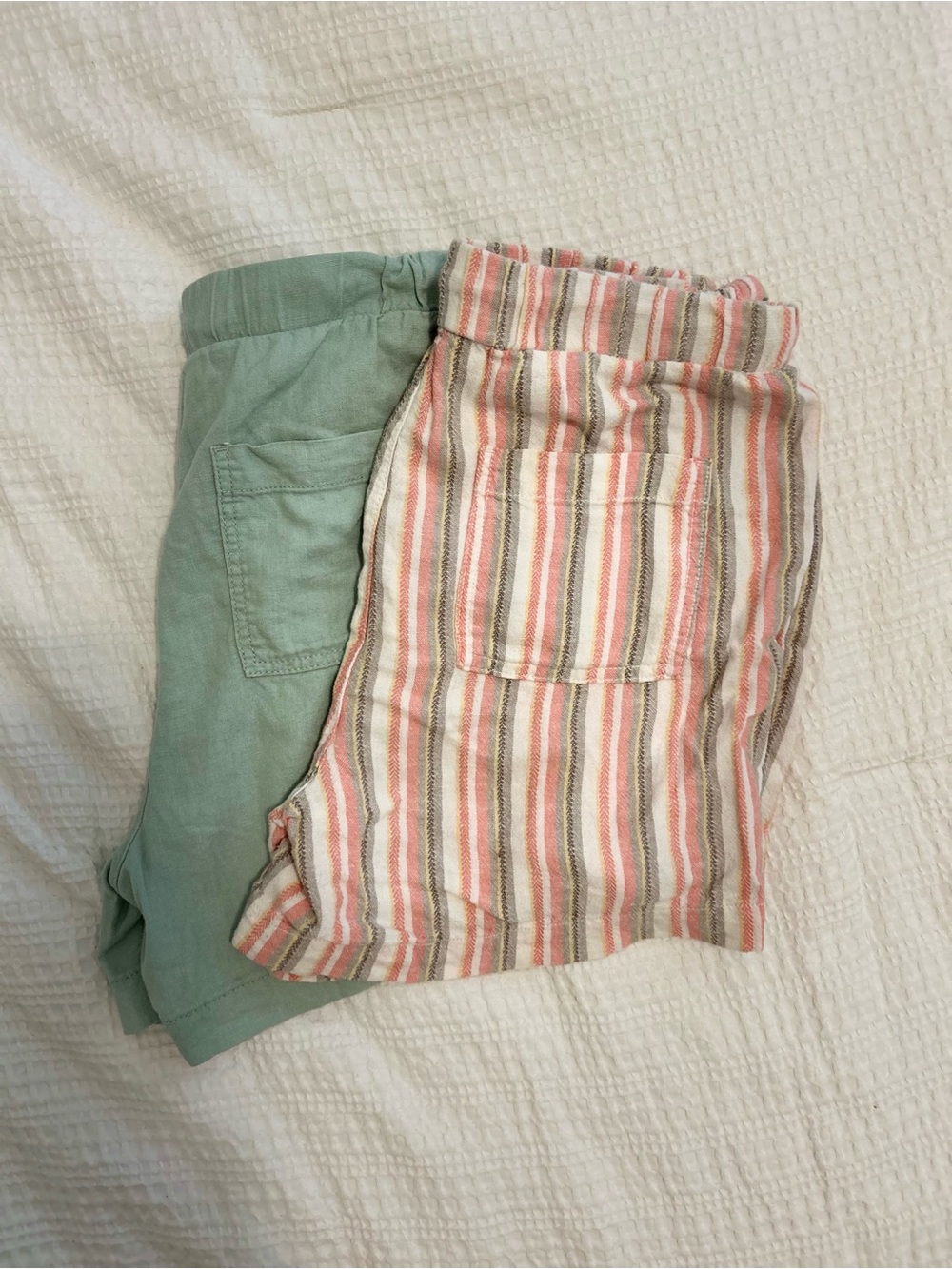 Briggs New York Linen shorts.